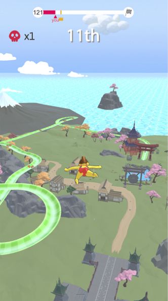 游乐园3d水上比赛游戏官方版图2: