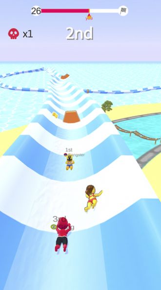 游乐园3d水上比赛游戏官方版截图4: