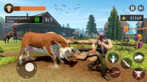 疯狂可怕的牛横冲直撞模拟游戏安卓版图片1