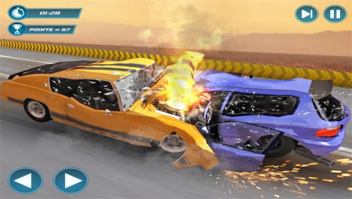 车碰撞极端车驾驶游戏安卓版截图4: