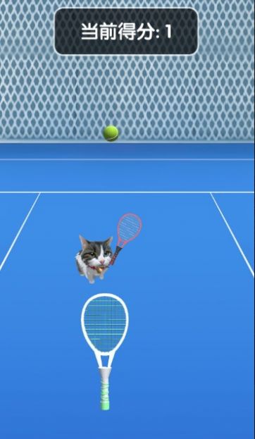 猫咪网球游戏最新版图1: