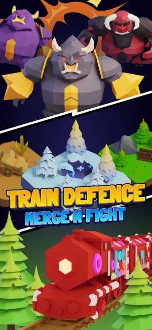 火车防御合并与战斗游戏图3