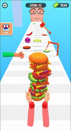 堆栈汉堡跑酷游戏官方版图片1