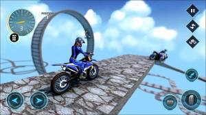 超级坡道摩托车比赛游戏图1