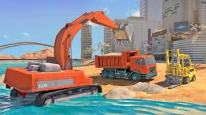 挖沙机河道挖掘机游戏官方版图片1