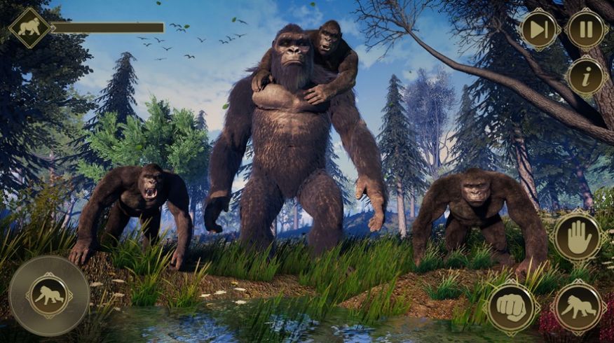 生气的大猩猩怪物打猎模拟游戏安卓版图片1