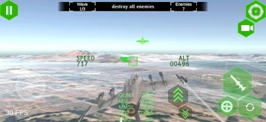 雷霆战争现代空战游戏中文手机版图1: