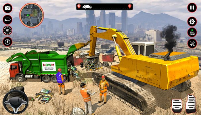 欧洲垃圾车模拟器游戏官方手机版截图1:
