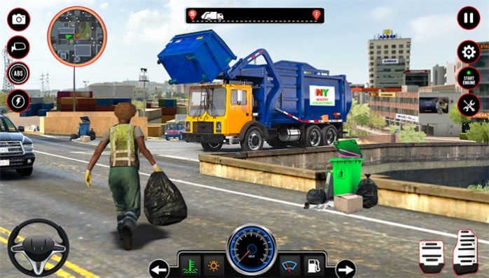 欧洲垃圾车模拟器游戏官方手机版截图2: