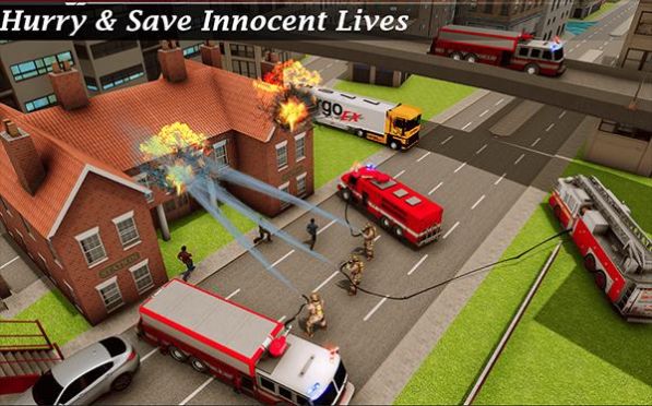 飞行消防卡车模拟器游戏手机版下载安装图1: