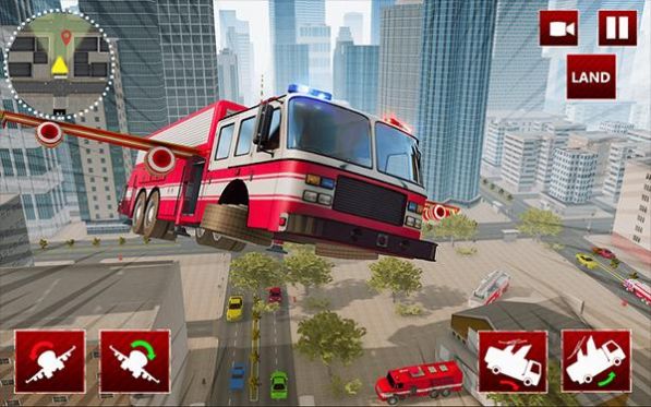 飞行消防卡车模拟器游戏手机版下载安装图3: