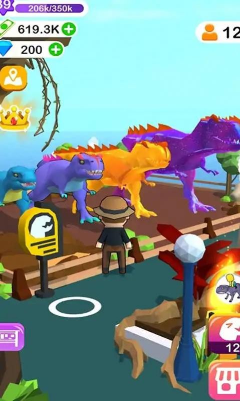 恐龙猎手之造个恐龙岛游戏最新版图1: