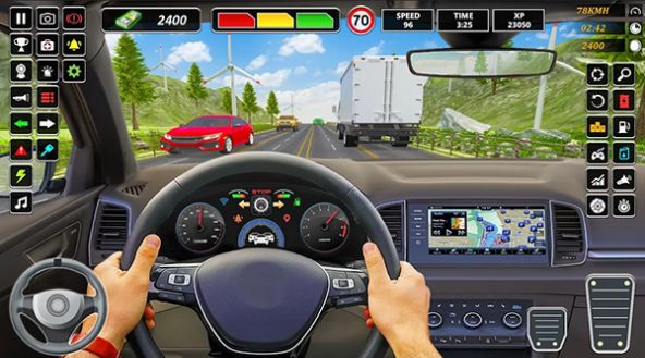 汽车驾驶交通赛车游戏最新版截图2: