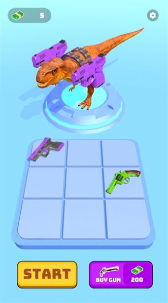 疯狂的恐龙枪游戏安卓版图2: