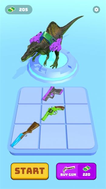 疯狂的恐龙枪游戏安卓版图3:
