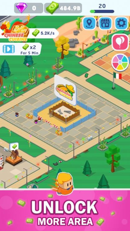 放置美食公园大亨游戏最新手机版4