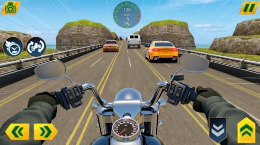 公路骑手真实驾驶游戏下载安装图1: