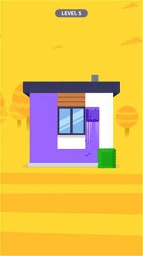 粉刷建造房屋游戏图2