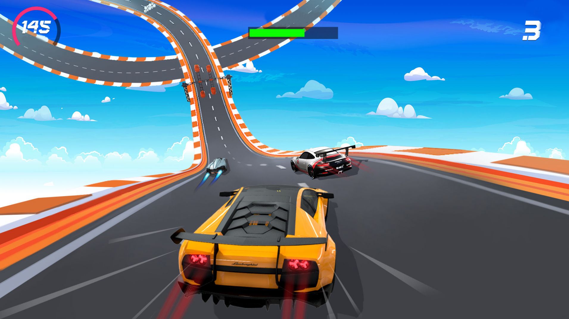 俯冲火箭飞车游戏安卓版图片1
