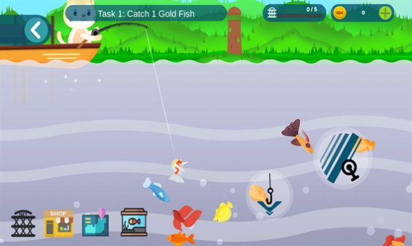 小猫钓鱼模拟器游戏正版下载手机版图3: