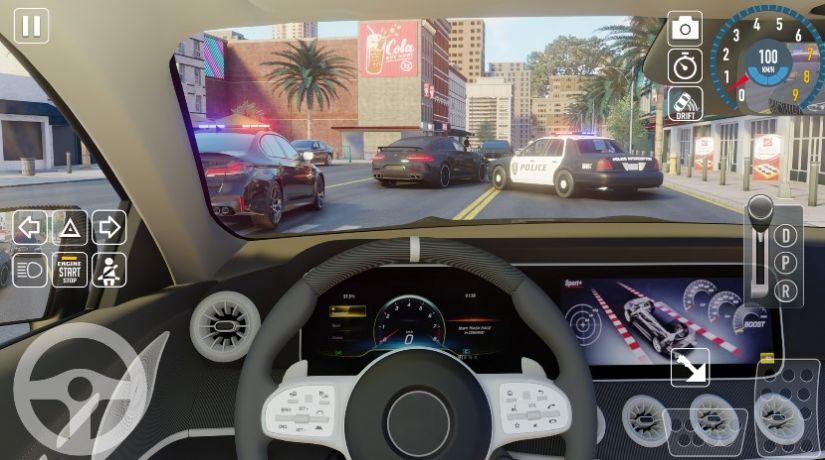 2024汽车驾驶模拟器游戏中文手机版（Driving Simulator 2024）图1: