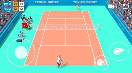 3D网球赛游戏官方版截图1: