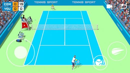 3D网球赛游戏官方版截图2: