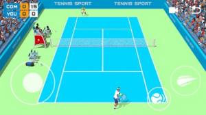 3D网球赛游戏图1