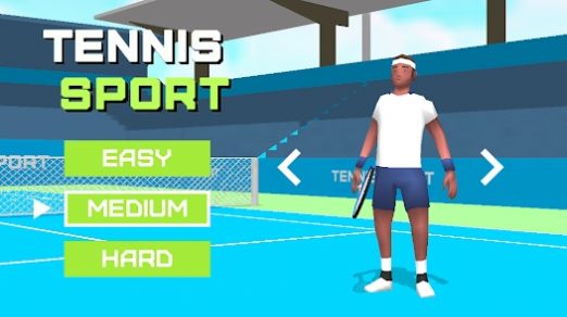 3D网球赛游戏官方版截图3: