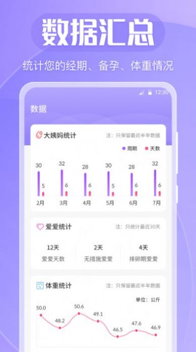 清宁记经期app安卓版图2: