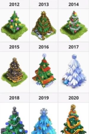 部落冲突圣诞树年份大全 2023最新圣诞树年份一览图片2