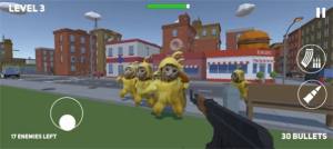 快乐香蕉猫射手攻击游戏中文版图片1