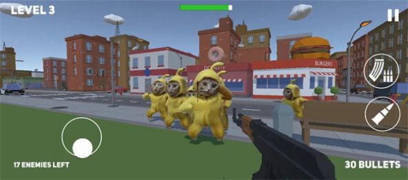 快乐香蕉猫射手攻击游戏中文版图3: