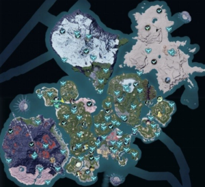 幻兽帕鲁地图点位大全 全点位地图位置一览图片1