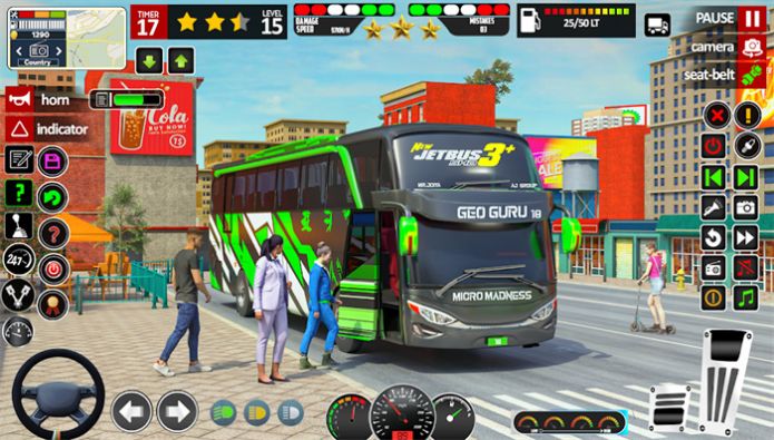 城市巴士公交模拟器中文手机版图1: