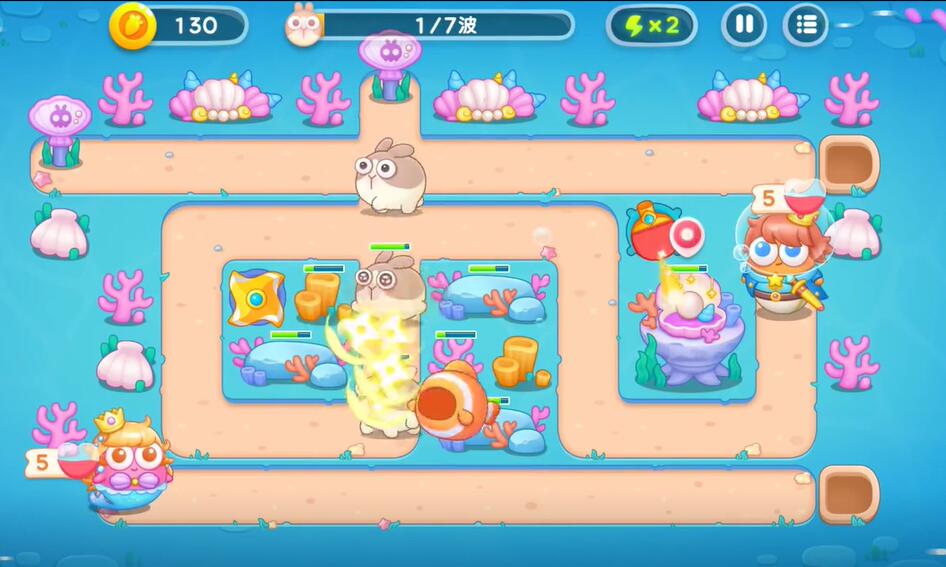 保卫萝卜4海的闺女37关攻略 海的闺女第37关图文通关步骤