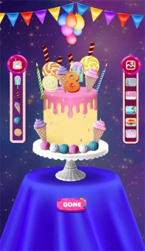 DIY生日蛋糕甜点游戏图1
