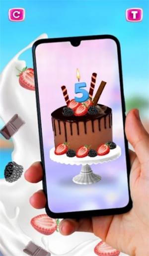 DIY生日蛋糕甜点游戏图2