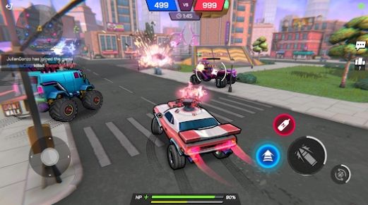 Battle Cars Fast PVP Arena游戏安卓版图片1