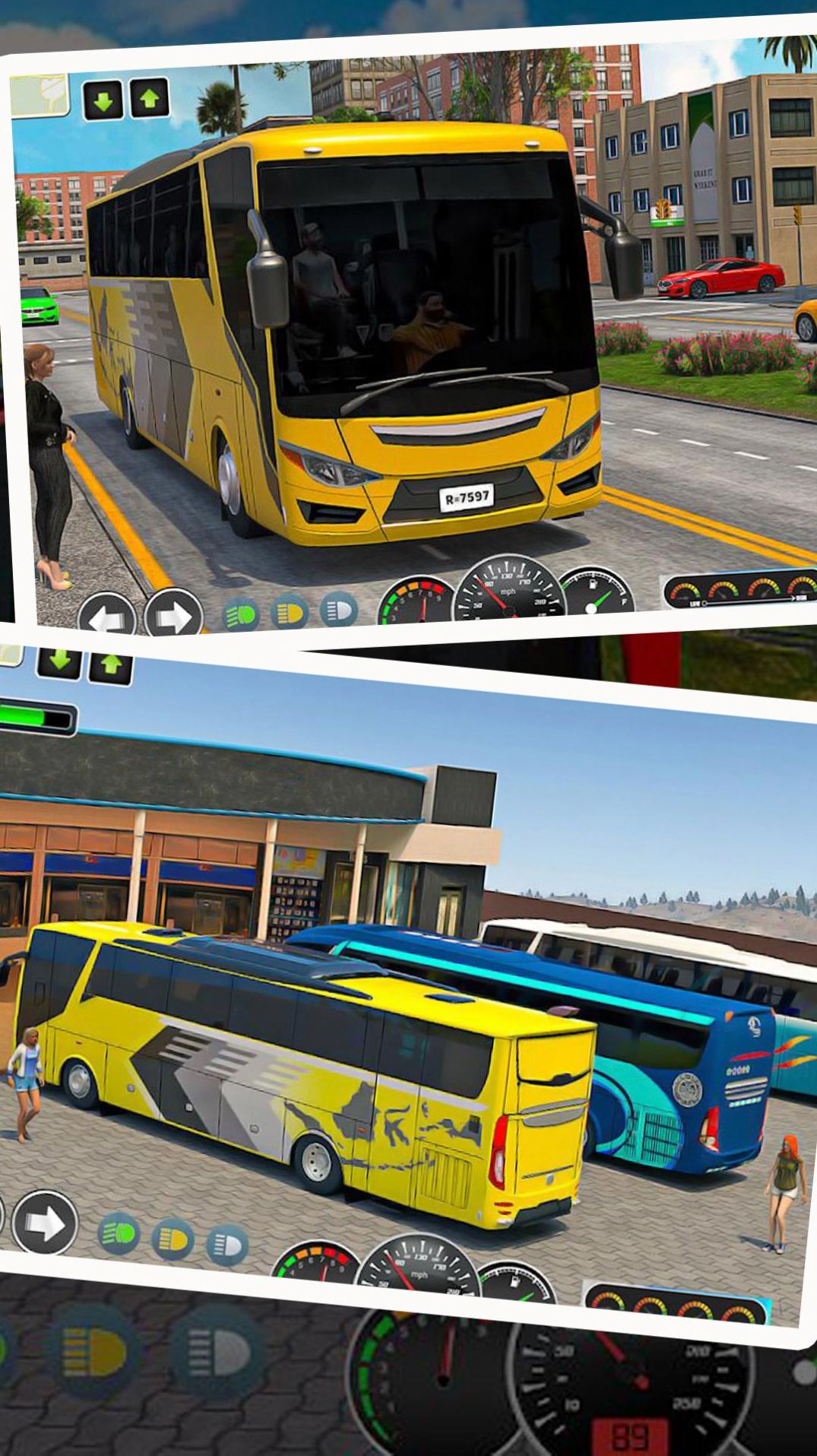 模拟3D客车游戏中文版图3: