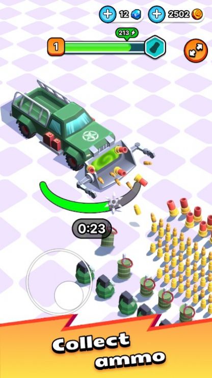 攻击洞卡车游戏3D官方安卓版图1: