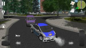 狂飙警车模拟游戏图2
