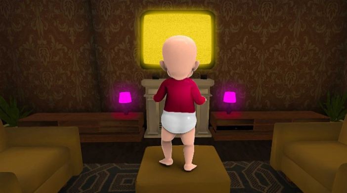 粉红宝贝恐怖游戏3D安卓手机版图1: