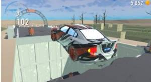 汽车下降冲刺模拟游戏图1