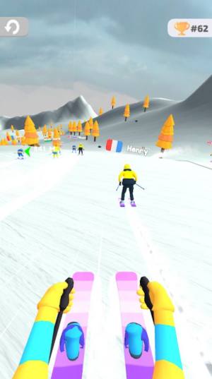 滑雪者行动游戏图1