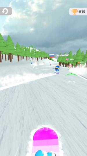 滑雪者行动游戏图2