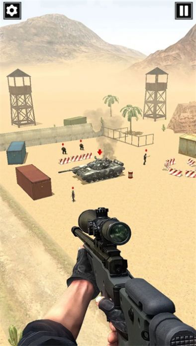 精英狙击手3D攻城战游戏内置菜单下载截图3: