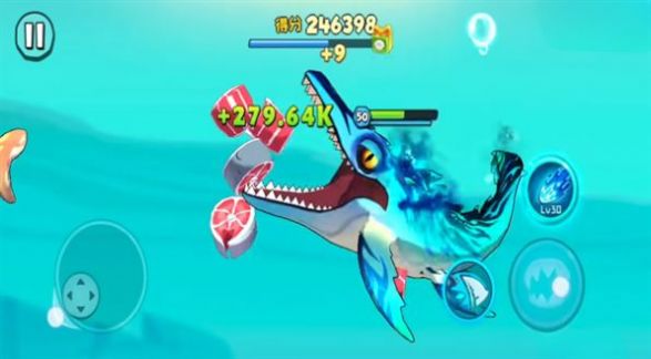 模拟鲨鱼狩猎求生游戏中文版图2: