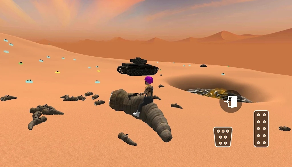 沙漠沙丘机器人截图1:
