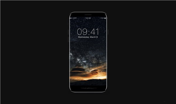iPhone8最新概念图出炉 机身圆润形似三星[多图]